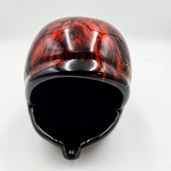 Vintage Canuck Pottery Whale Ashtray Sponge Holder Red Black Drip Glaze Newmarke - Picture 5 of 10